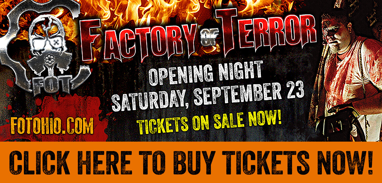 Factory of Terror Haunted House Canton, OH Guinness World Record